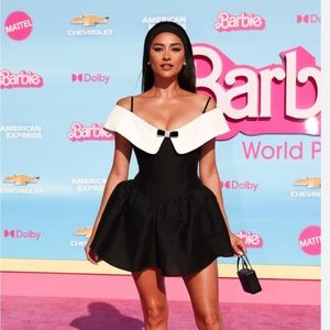 SHUSHU/TONG black slim minidress size S